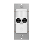 180° Dual-Technology Occupancy/Vacancy Motion Sensor Wall Switch, Neutral Wire Required, Single Pole