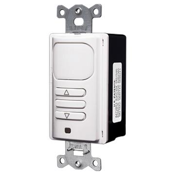 0-10V Passive Infrared (PIR) Dimming Wall Switch Sensor. Occupancy (auto-on) and Vacancy (manual-on) Color: White