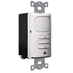 0-10V Passive Infrared (PIR) Dimming Wall Switch Sensor. Occupancy (auto-on) and Vacancy (manual-on), Color: Ivory