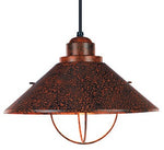 Monterey Series Shade, 16 Inch, Iron Rust Finish