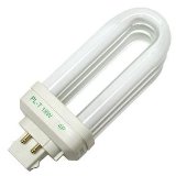 Philips-PL-T 18W/41 4P ATLO 18 Watt Long Twin-Tube Compact Fluorescent Light Bulb, 4100K (12PK)