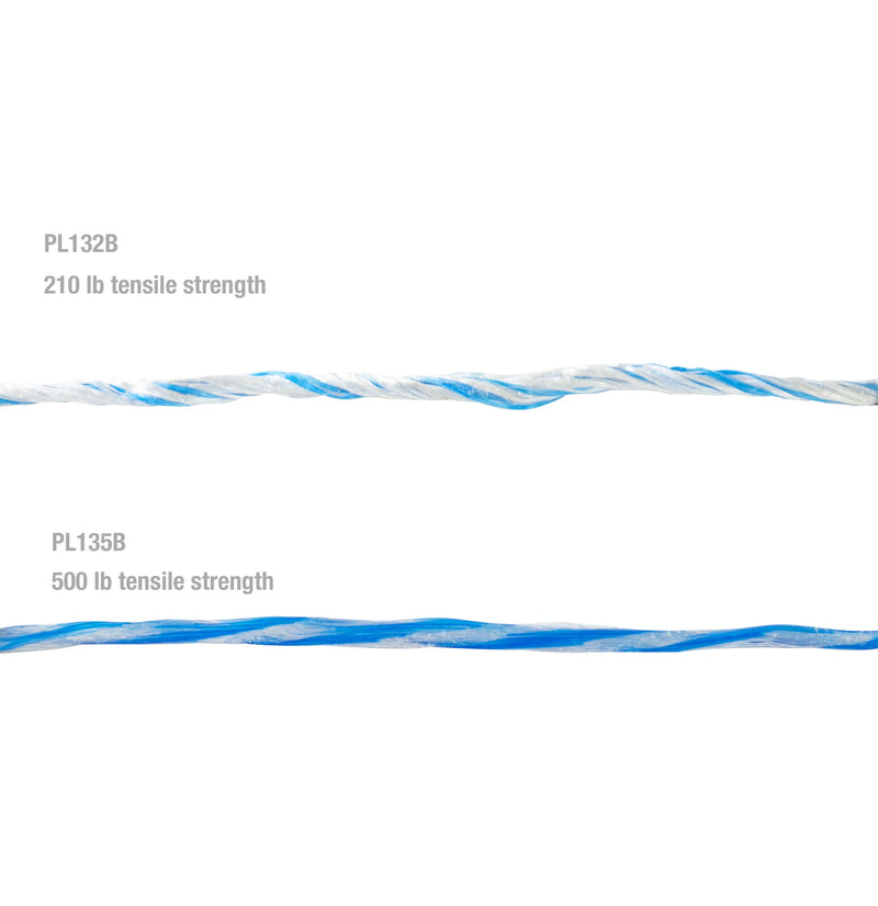 Gardner Bender PL132B Poly-Pull Danline, 6500 ft Bucket, 210 lb Tensile Strength