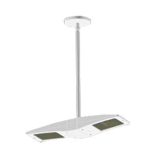 LED Pendant Downlight, 20 watt, 120-277V, Bronze or White Finish