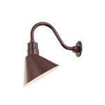 Millennium Lighting 12" RLM Angle Shade, Architectural Bronze Finish