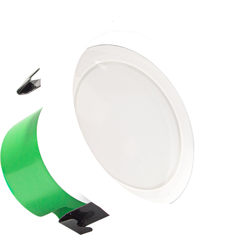 4" LED Retrofit Downlight, Smooth Trim, 8 Watt, CCT Selectable 27K/30K/35K/40K/50K, 120V