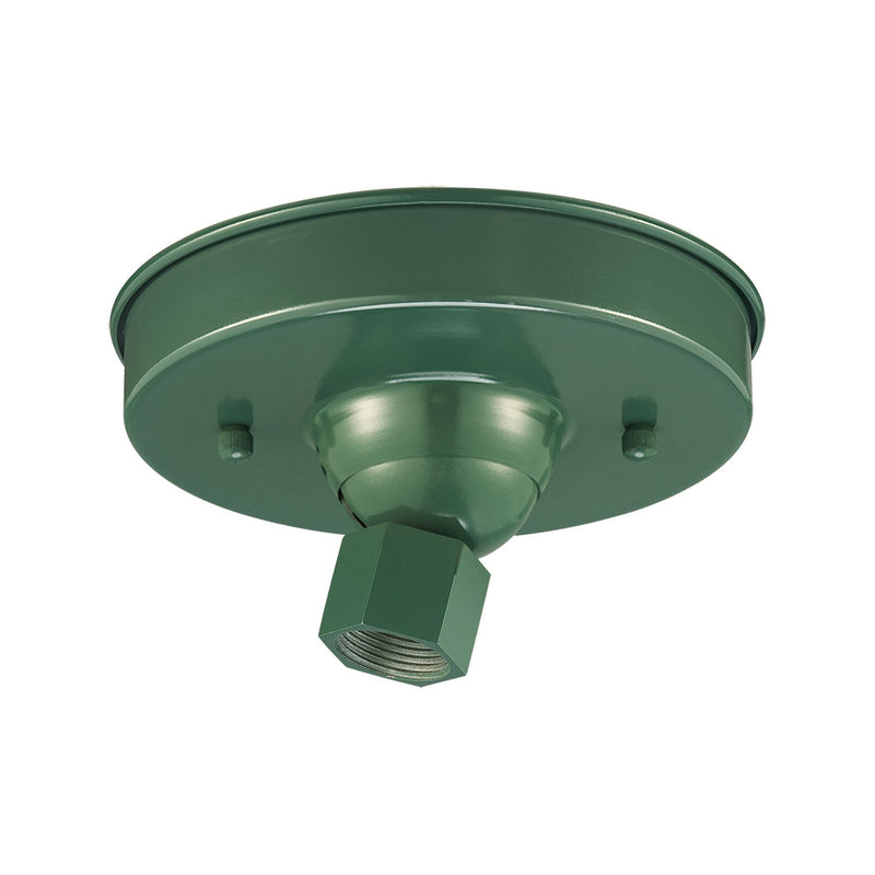 Millennium Lighting Steep Slope Canopy Kit Satin Green Finish