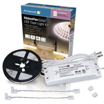 RibbonFlex Home AC Dimmable Warm White LED Tape Light Kit, 16 ft. (5m), 2700K, 3000K or 4000K, 120V