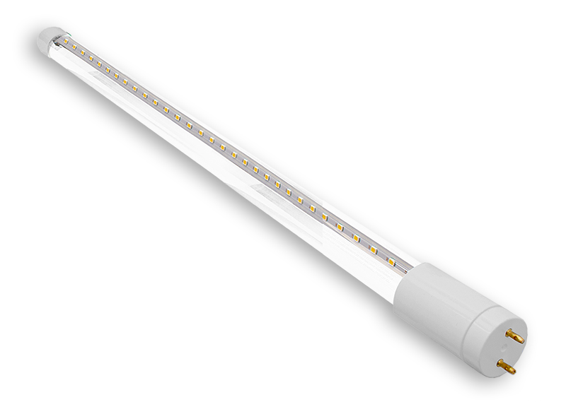 12PK 4 ft. T8 LED Tube, 15W, 1800 Lumens, CCT Selectable, 120-277v