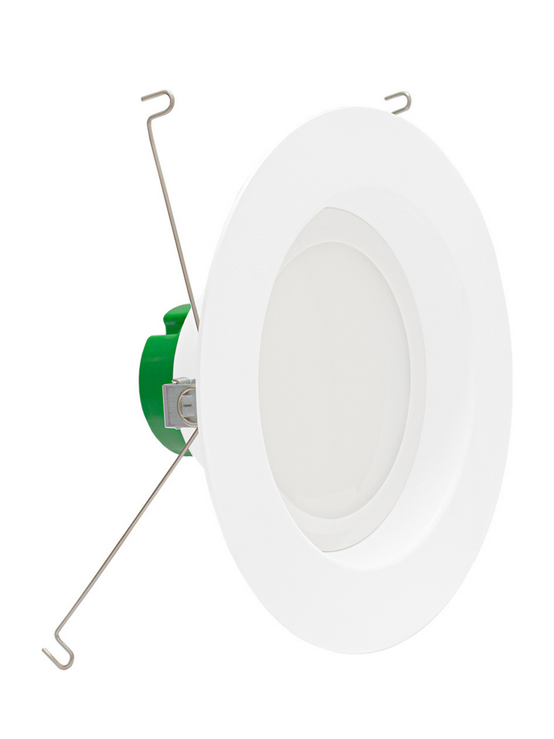 6" LED Retrofit Downlight, Smooth Trim, 14 watt, 120V, Selectable CCT