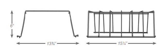 Wire Guard For Use With Emergency Lights, Exit Lights & Cast Aluminum Exit Lights