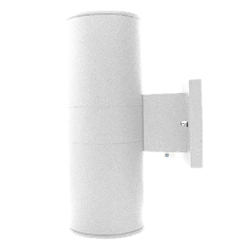 Round Wall Mount Up/Down 4" RGBW Cylinder Lights, 2400 Lumens, 24 watt, 120 Volts, Available in Black or White