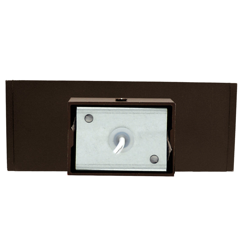 LED MCT Square Wall Mount Up/Down 5" Cylinder Lights, 1920 Lumens, 40 watt, 120 Volts, Selectable CCT, Available in Black, Bronze, Brushed Nickel, or White