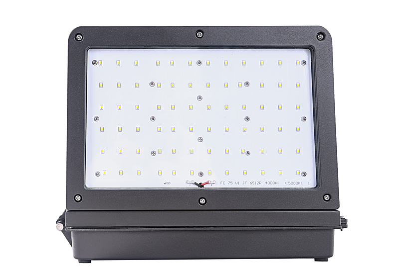 LED Full Cutoff Wall Pack, 60 Watt, 6900 Lumens, 120-277V, 5000K