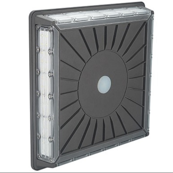 LED Parking Garage Canopy Light, 45 Watts 120-277V, 4990 Lumens