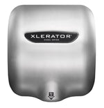 Xlerator Hand Dryer, Brushed Stainless Steel