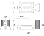 Phantom 50 Series Enclosed Reflector Grow Light System, 1000W, 120-277V