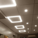 2 x 2 LED Grid Frame Light, 4000 Lumens, Selectable Wattage and CCT, 120-277V