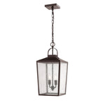 Millennium Lighting 2 Light 22" Outdoor Pendant Light, Devens Collection