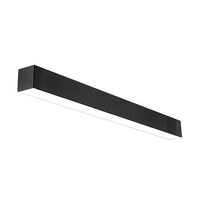 8 FT LED Linear Fixture, 9600 Lumen Max, 80W, CCT Selectable, 120-277V, Black, White or Silver Finish