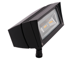 LED Flood Light, 18W, 120-277V, Bronze