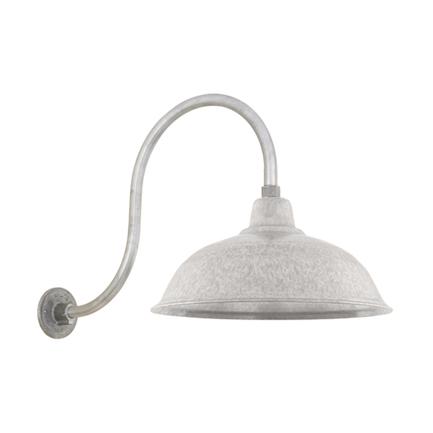 12" Shade Hi-Lite Gooseneck, Warehouse Collection, H-15112 Series (Available in Multiple Color Finishes)