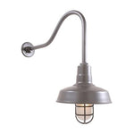 14" Shade Hi-Lite Gooseneck, Warehouse Collection, H-15114 Series (Available in Multiple Color Finishes)