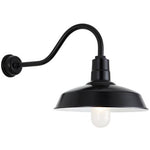 12" Shade Hi-Lite Gooseneck, Warehouse Collection, H-15112 Series (Available in Multiple Color Finishes)