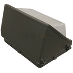 LED Wall Pack, Wattage and CCT Selectable, 14000 Lumen Max, 120-277V, Bronze Finish