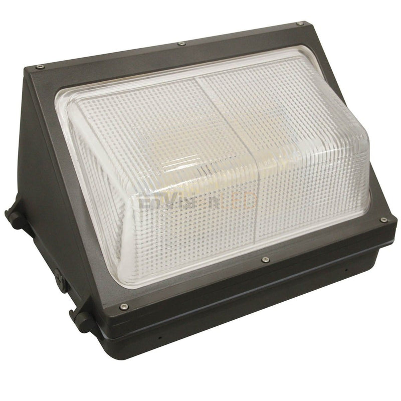 LED Wall Pack, Wattage and CCT Selectable, 14000 Lumen Max, 120-277V, Bronze Finish