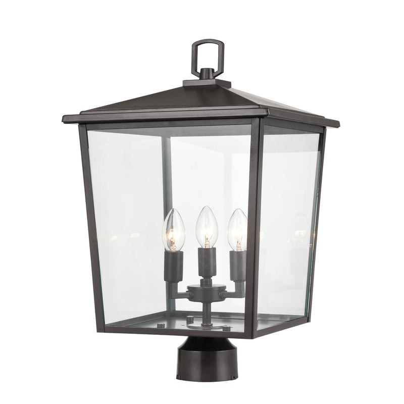 Millennium Lighting 3 Light 23" Outdoor Post Lantern, Fetterton Collection