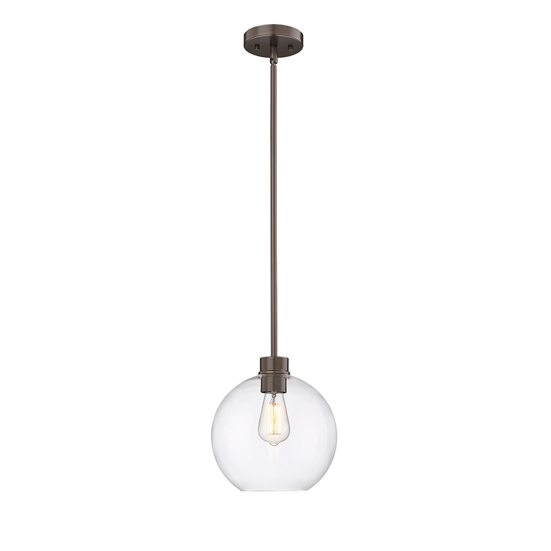 Millennium Lighting 1 Light Outdoor Hanging Pendant, Basin Series, Powdered Coat Black or Powdered Coat Bronze Finish