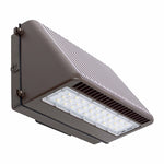 LED Full Cutoff Wall Pack, 9000LM, 80W, 120-277V, CCT Available in 3000K, 4000K, or 5000K, Dark Bronze Finish