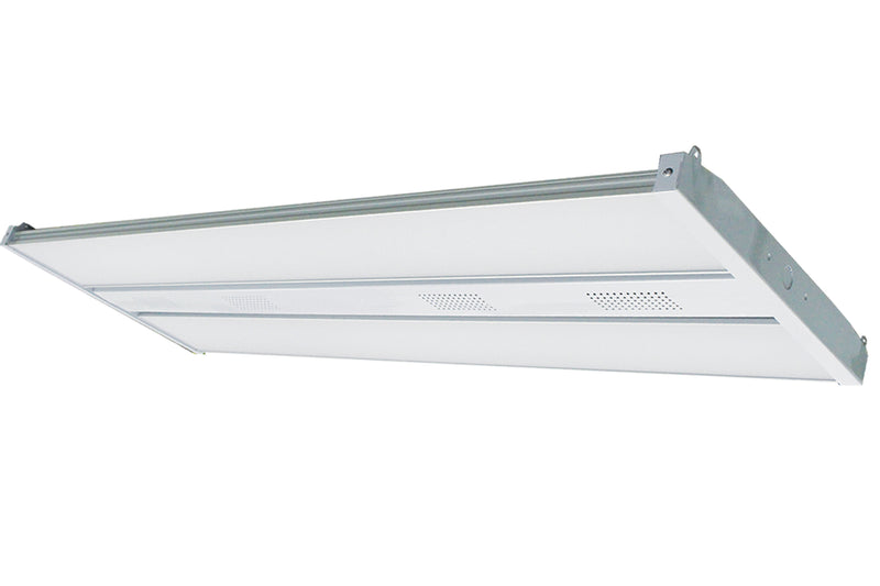 4ft Linear High Bay, 62,500 Lumens, 500W, 120-277V, 5000K CCT, White Finish