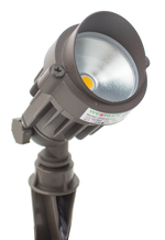 LED Bullet Landscape Flood Light, 6 Watt, 450 Lumens, 12V, 2700K, 3000K, 4000K or 5000K CCT, Knuckle Mount