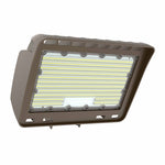 LED Architectural Flood Light, 18,750 Lumens, 50W/80W/100W/150W Selectable, 120-277V, CCT Selectable 3000K/4000K/5000K/5700K, Dark Bronze Finish