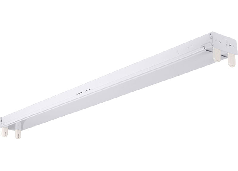 6 Pack, 4' LED-Ready Strip Light, 120-277V, White Finish