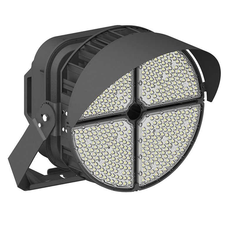 LED G7 Stadium Flood Light, 700W/800W/900W/1000W Selectable, 120-277V, 150,000 Lumens, 5000K