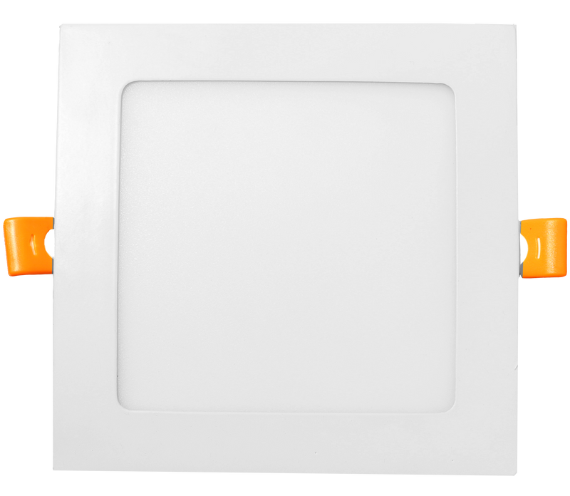 6" LED Square Ultra Slim Recessed Light, 1,125 Lumens, 15 watt, 120V, CCT Selectable