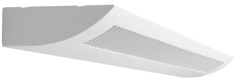 4Ft LED Louver UP/Down Wall Light, 5,500 Lumens, 50W, 120-277V, CCT Selectable 3000K/4000K/5000K