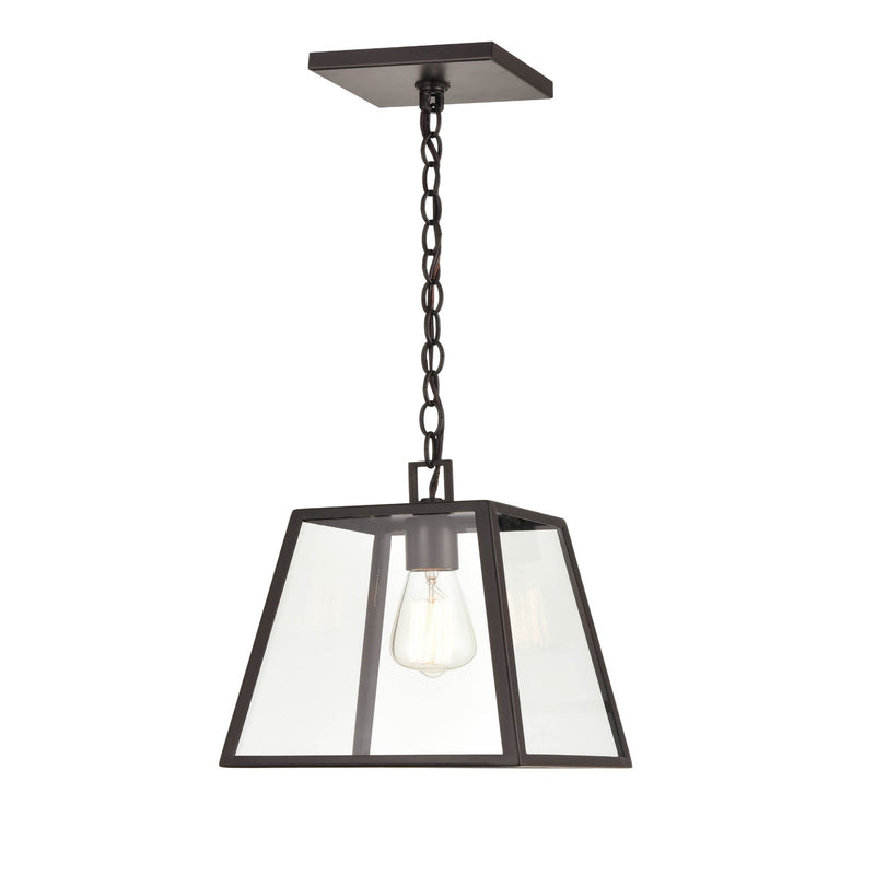 Millennium Lighting 1 Light 15" Outdoor Pendant Light, Grant Collection