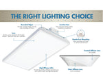 Condor G3 Premium 4FT LED Linear High Bay Fixture, 400 Watt, 54,000 Lumens, 5000K, Equal to 10 Lamp 54W T5, or 1000 Watt MH