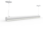 8 FT LED Suspended Linear Fixture G2, 9600 Lumen Max, 80W, CCT Selectable, 120-277V, 0-10V Dimmable