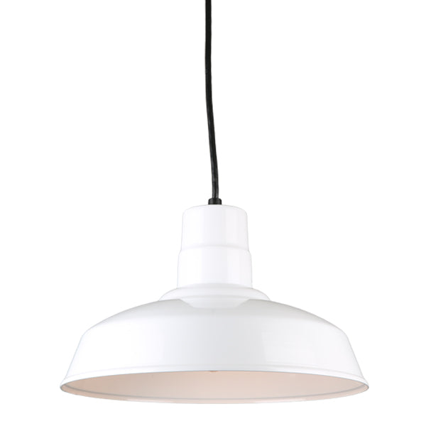 Quick Ship Hi-Lite 18" Warehouse Collection Cord Hung Pendant, H-QSN15118 Series Oil Rubbed Bronze Finish