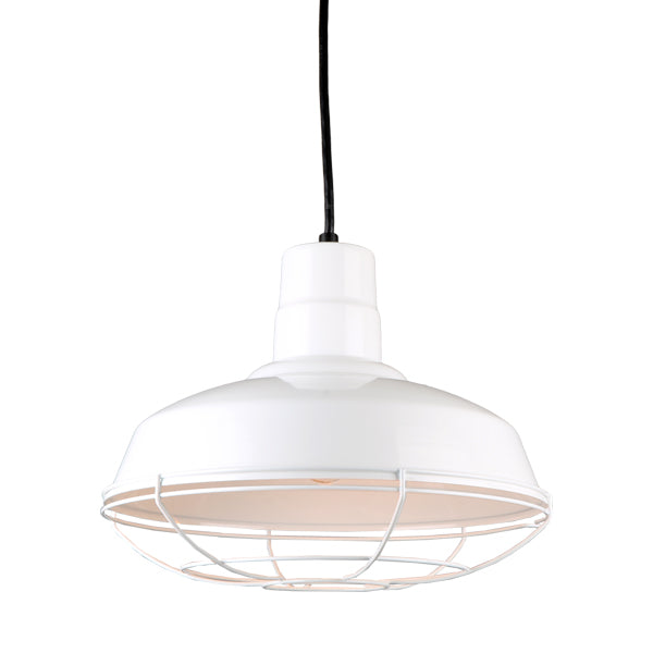 Quick Ship Hi-Lite 18" Warehouse Collection Cord Hung Pendant, H-QSN15118 Series Oil Rubbed Bronze Finish